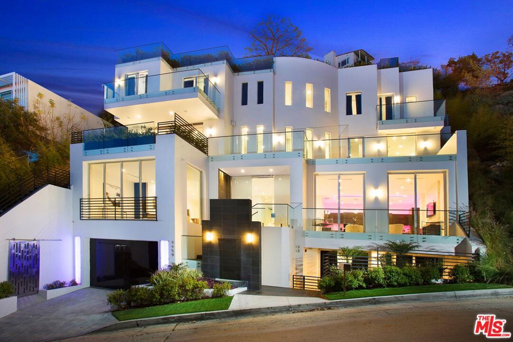 9459 Beverly Crest Drive, Beverly Hills, CA 90210 SOLD LISTING MLS 22220987